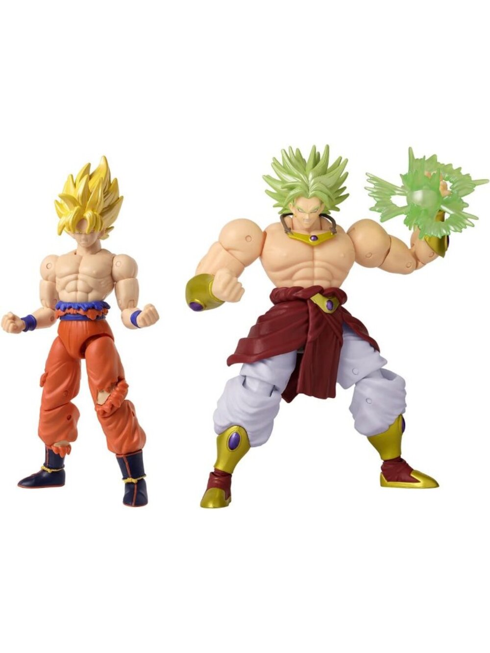 Super Saiyan Goku vs Broly Battle Pack - Dragon Ball Super Action Figures Set